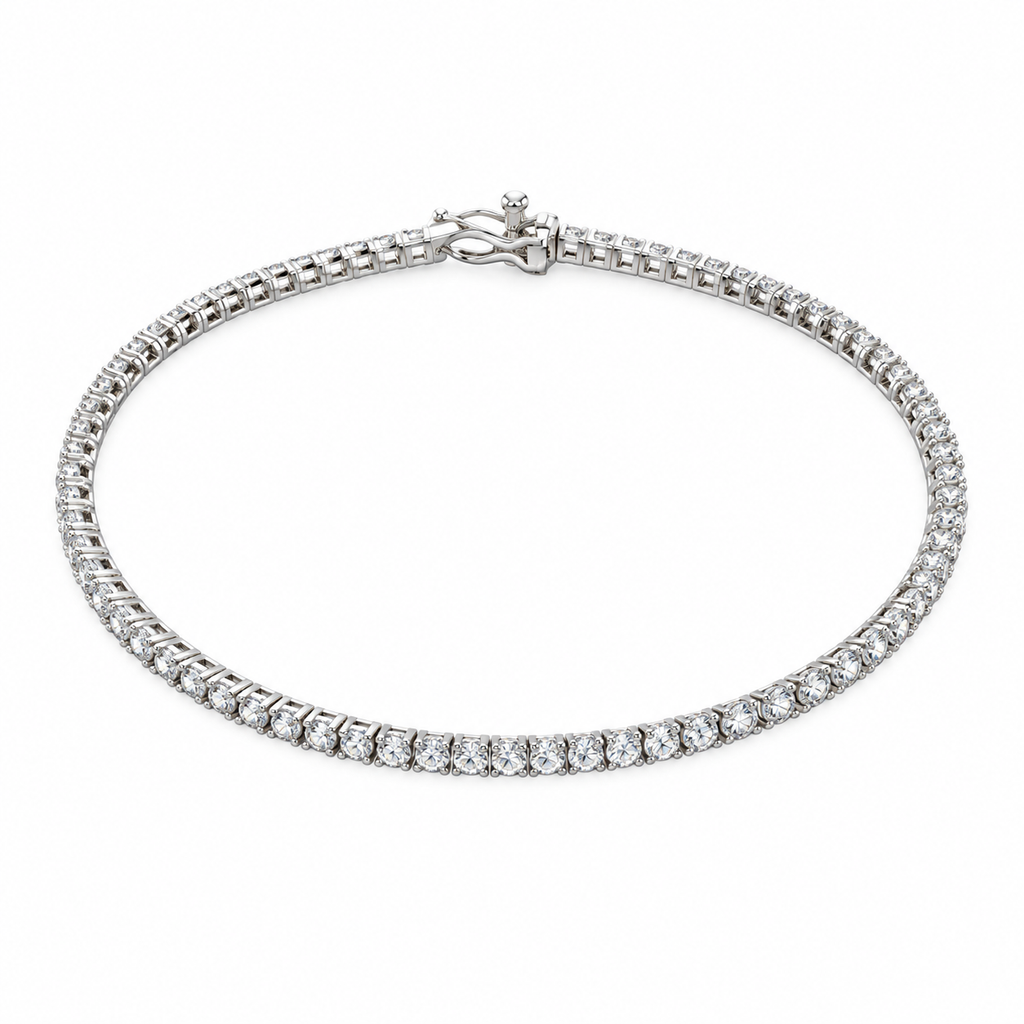 Bracciale Tennis con Swarovski 3 mm