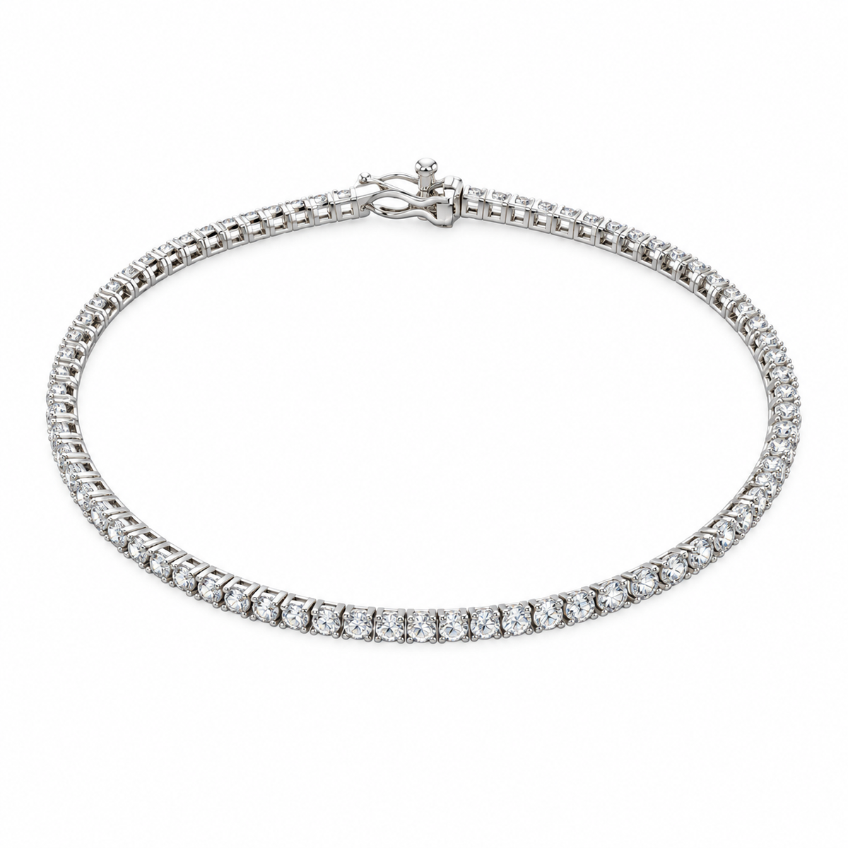 Bracciale Tennis con Swarovski 3 mm